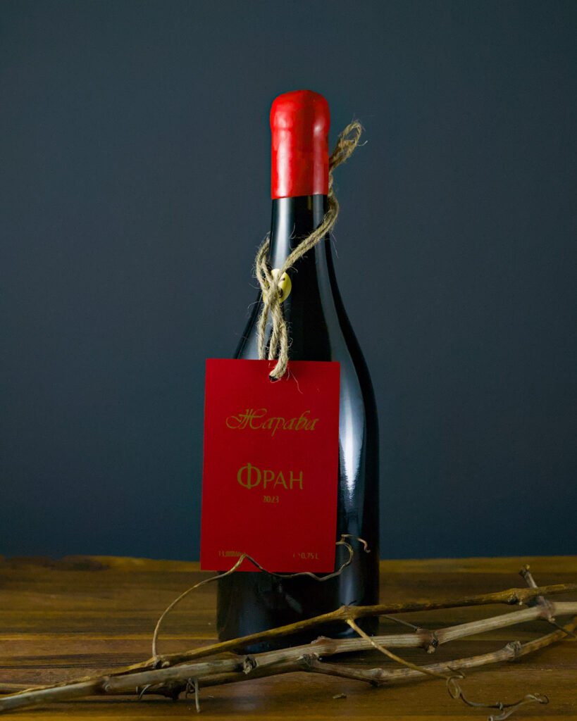 Бутилка вино Jarava Cabernet Franc 0.75 2023