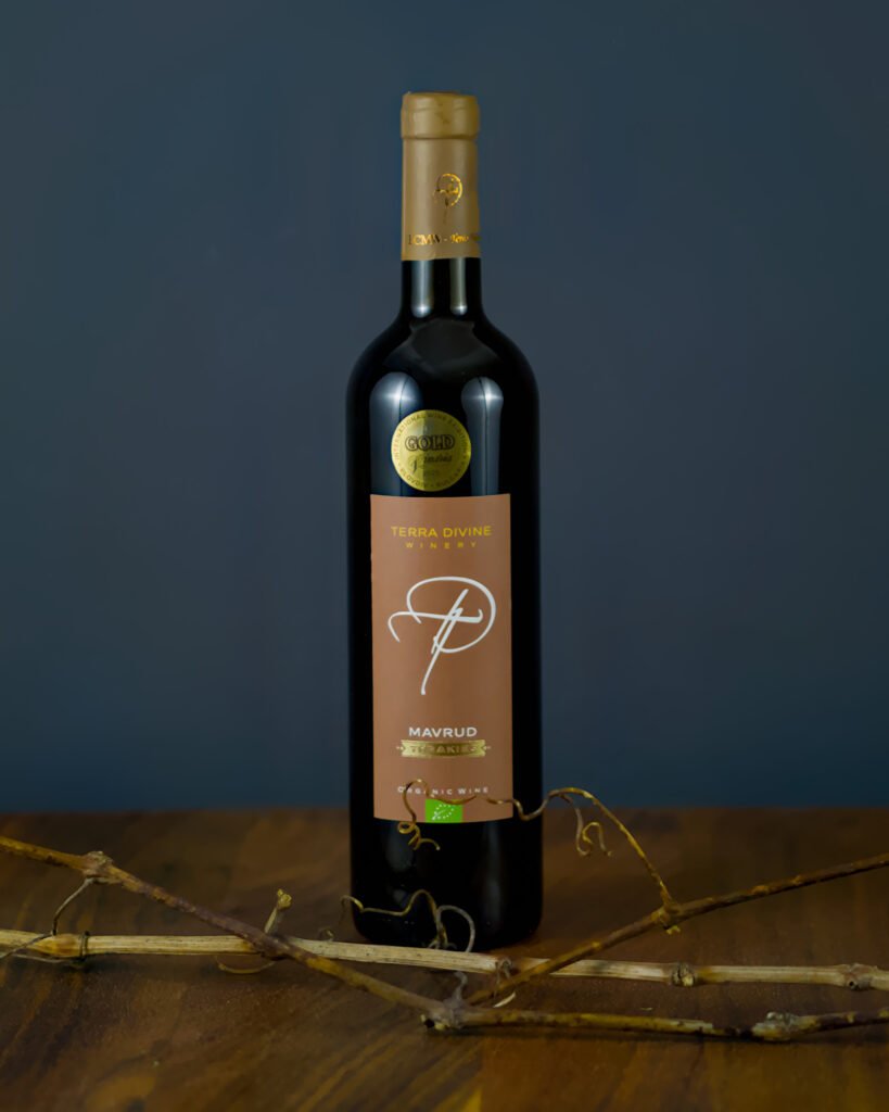 Бутилка вино Terra Divine Mavrud Bio 0.75 2021