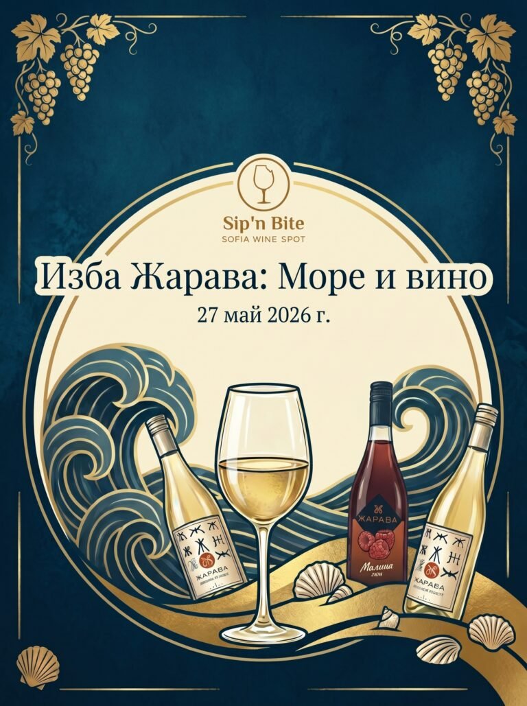 Дегустация: Изба Жарава: Море и вино в Sip ’n Bite