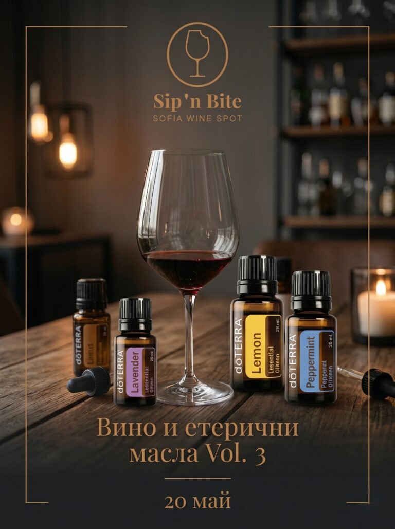Дегустация: Вино и етерични масла Vol. 3