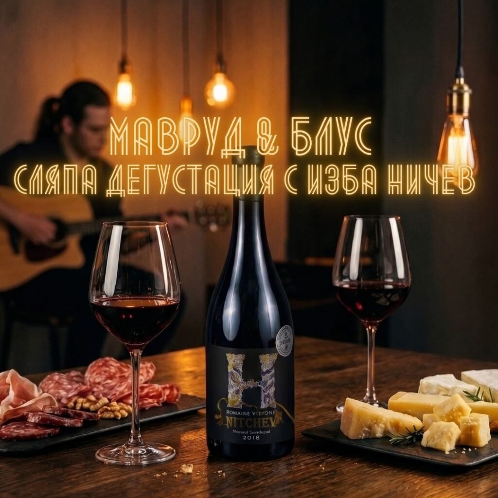 Blues & Mavrud: Exclusive Blind Tasting with Nichev Winery